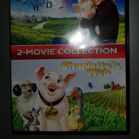 2 Movie Collection DVD: Charlotte's Web (2 versions) - Picture 3 of 3